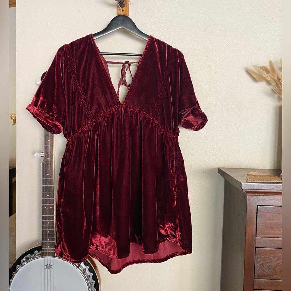 Free People Velvet Dress